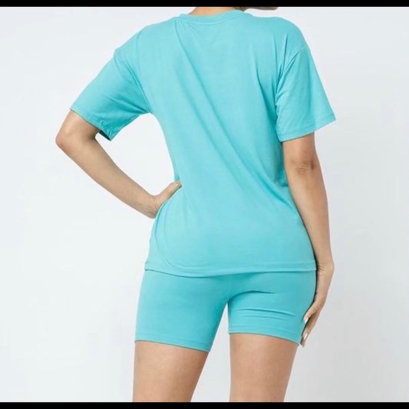 Two Piece Bike Short Set - Picture 4 of 4